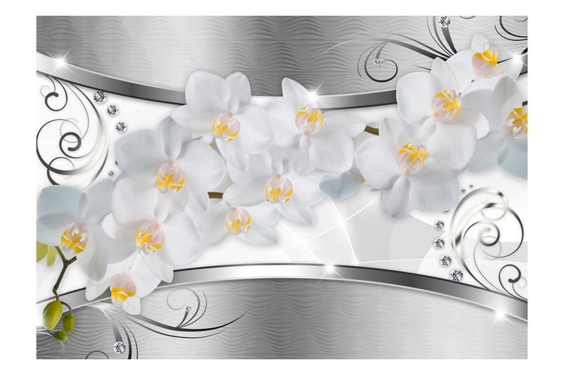 Fototapet Flower Bridge 300x210 - Artgeist sp. z o. o. - Inredning - Väggdekor - Tapet & tapettillbehör - Fototapet