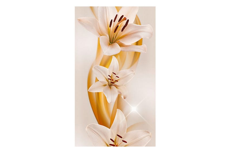 Fototapet Flower Plaits 50x1000 - Artgeist sp. z o. o. - Inredning - Väggdekor - Tapet & tapettillbehör - Fototapet