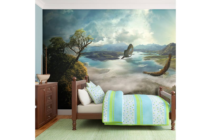 Fototapet Flygningen Över Sjön 300x231, Artgeist sp. z o. o.