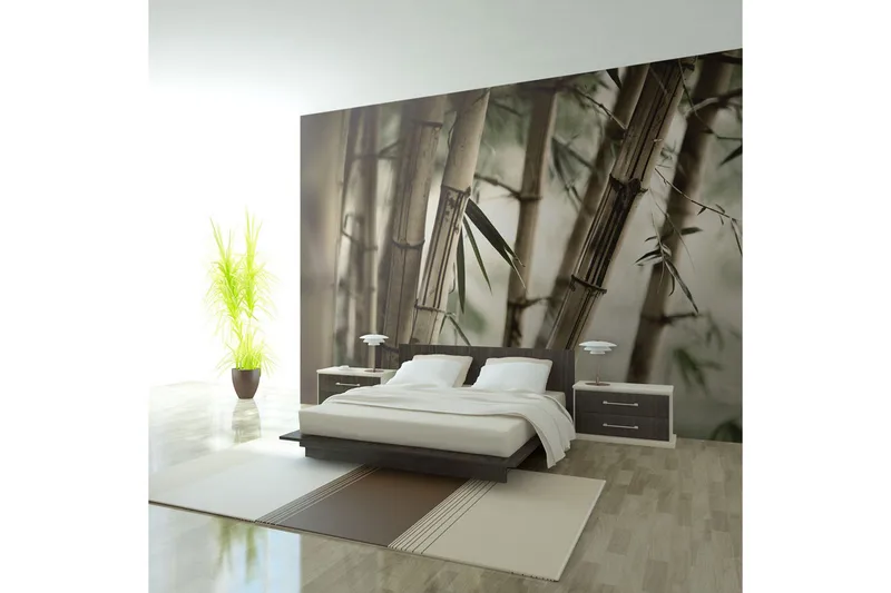 Fototapet Fog And Bamboo Forest 450x270, Artgeist sp. z o. o.