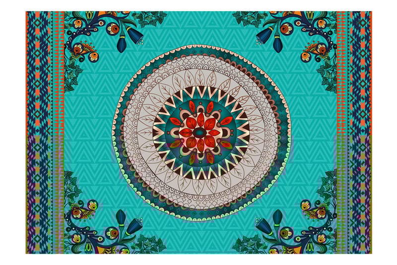 Fototapet Folk Inspiration 350x245 - Artgeist sp. z o. o. - Inredning - Väggdekor - Tapet & tapettillbehör - Fototapet
