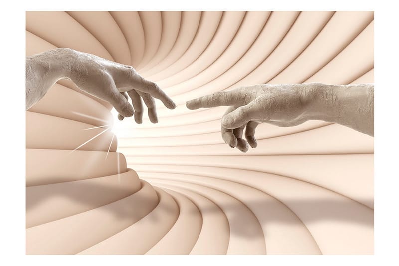 Fototapet Follow The Light 350x245 - Artgeist sp. z o. o. - Inredning - Väggdekor - Tapet & tapettillbehör - Fototapet