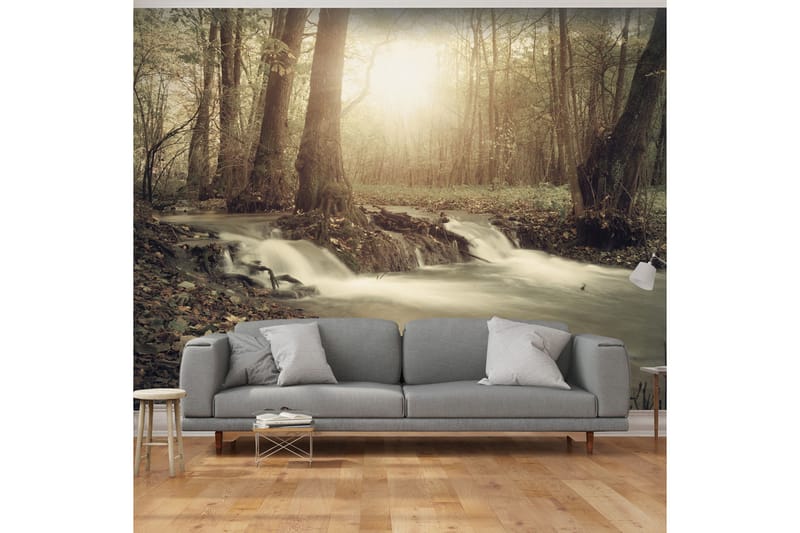 Fototapet Forest Cascade 350x245, Artgeist sp. z o. o.