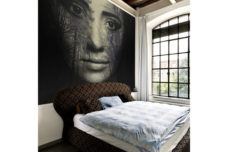 Fototapet Forest Mask 300x231, Artgeist sp. z o. o.