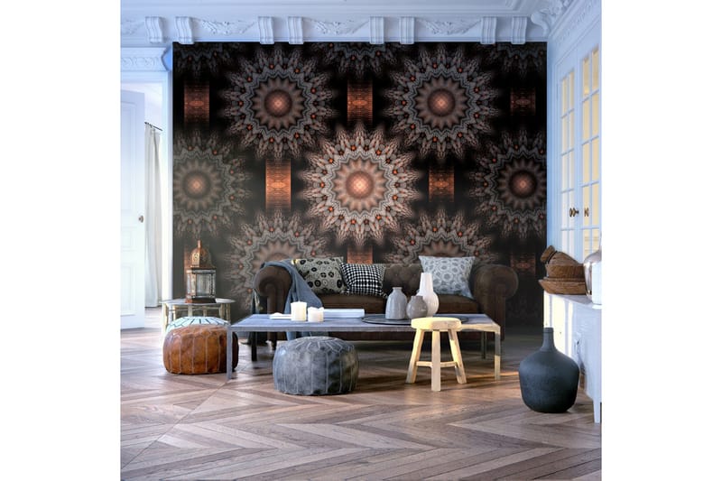 Fototapet Fraktal Fantasi 350x270 - Artgeist sp. z o. o. - Inredning - Väggdekor - Tapet & tapettillbehör - Fototapet