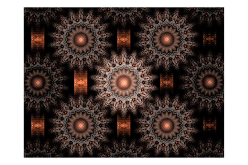 Fototapet Fraktal Fantasi 350x270 - Artgeist sp. z o. o. - Inredning - Väggdekor - Tapet & tapettillbehör - Fototapet