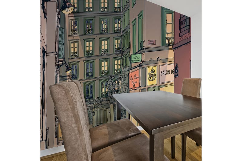 Fototapet Frukost Paris 250x193, Artgeist sp. z o. o.