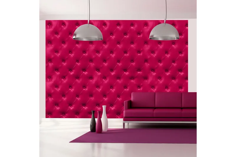 Fototapet Fuchsia Rhombuses 250x175, Artgeist sp. z o. o.