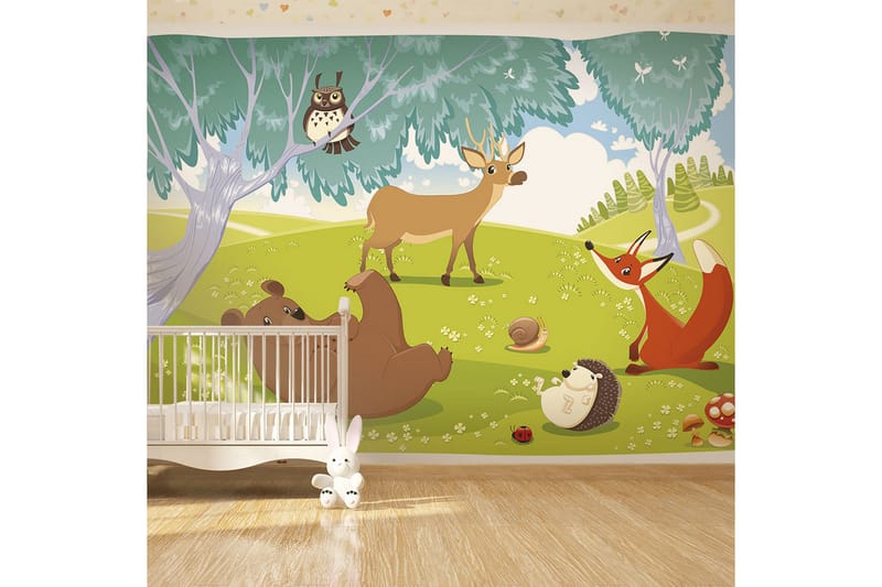 Fototapet Funny Animals 250x175, Artgeist sp. z o. o.