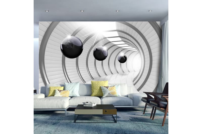 Fototapet Futuristic Tunnel 250x175, Artgeist sp. z o. o.