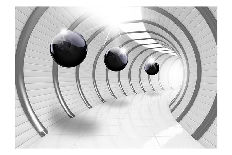 Fototapet Futuristic Tunnel 300x210 - Artgeist sp. z o. o. - Fototapet