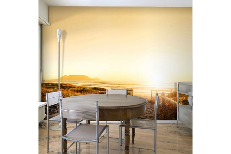 Fototapet Går Riktning Mot Solen 200x154 - Artgeist sp. z o. o. - Inredning - Väggdekor - Tapet & tapettillbehör - Fototapet