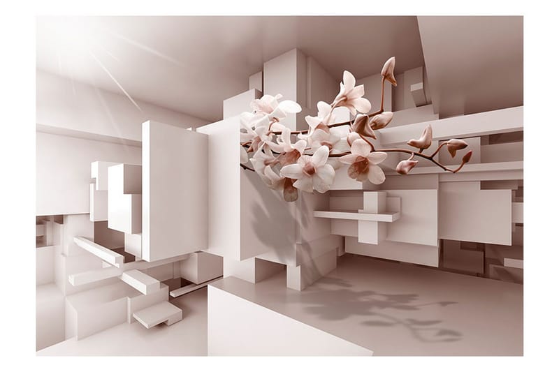 Fototapet Garden Of Future 200x140 - Artgeist sp. z o. o. - Inredning - Väggdekor - Tapet & tapettillbehör - Fototapet