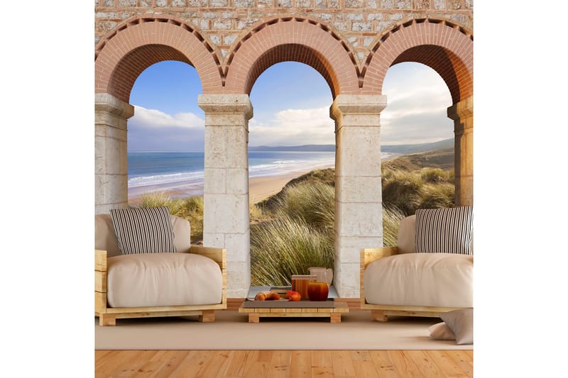 Fototapet Gates Of The Summer 300x210 - Artgeist sp. z o. o. - Inredning - Väggdekor - Tapet & tapettillbehör - Fototapet