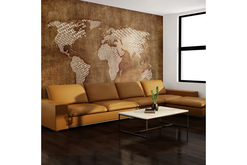 Fototapet Geographical Discoveries 350x270 - Artgeist sp. z o. o. - Inredning - Väggdekor - Tapet & tapettillbehör - Fototapet