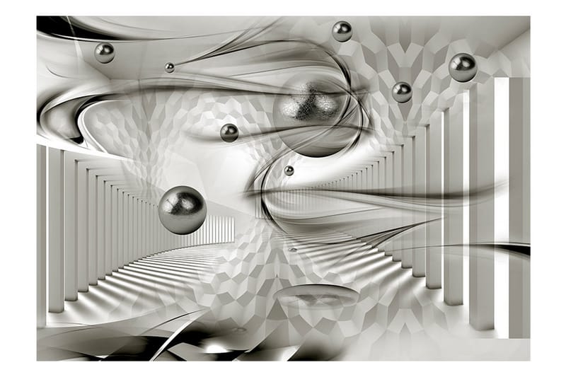 Fototapet Geometric Storm 200x140 - Artgeist sp. z o. o. - Inredning - Väggdekor - Tapet & tapettillbehör - Fototapet