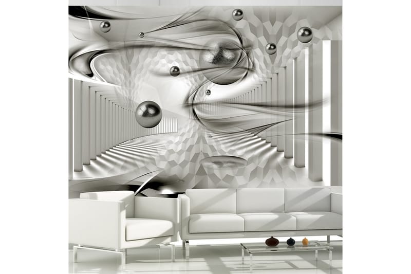 Fototapet Geometric Storm 200x140 - Artgeist sp. z o. o. - Inredning - Väggdekor - Tapet & tapettillbehör - Fototapet