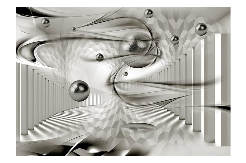 Fototapet Geometric Storm 200x140 - Artgeist sp. z o. o. - Inredning - Väggdekor - Tapet & tapettillbehör - Fototapet