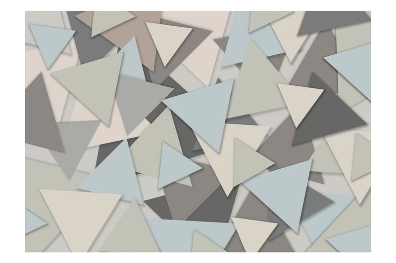 Fototapet Geometric Puzzle 100x70 - Artgeist sp. z o. o. - Inredning - Väggdekor - Tapet & tapettillbehör - Fototapet