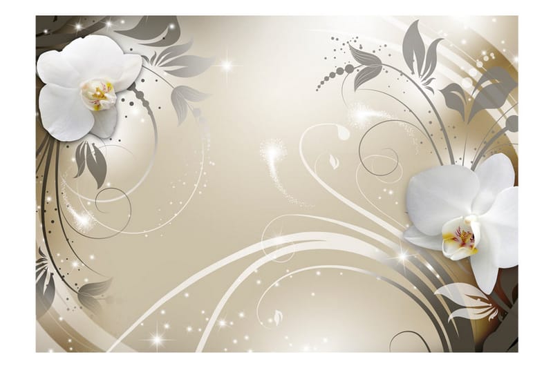 Fototapet Gold Dance 400x280 - Artgeist sp. z o. o. - Inredning - Väggdekor - Tapet & tapettillbehör - Fototapet