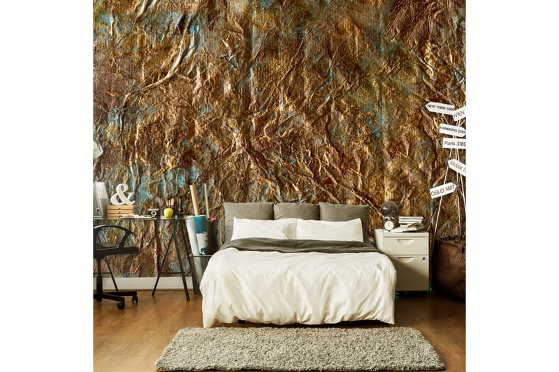 Fototapet Gold Of Atlantis 300x210 - Artgeist sp. z o. o. - Inredning - Väggdekor - Tapet & tapettillbehör - Fototapet