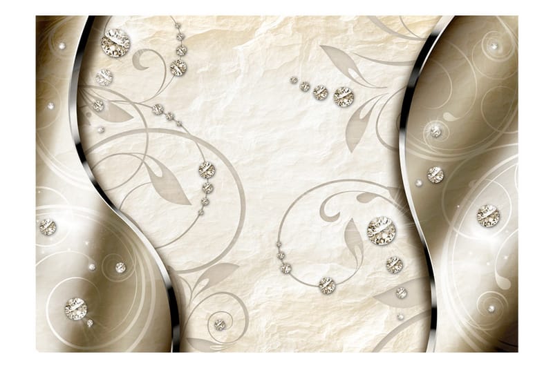 Fototapet Gold Ornament 150x105 - Artgeist sp. z o. o. - Inredning - Väggdekor - Tapet & tapettillbehör - Fototapet