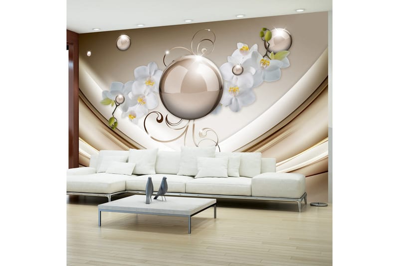 Fototapet Golden Abstract 250x175, Artgeist sp. z o. o.