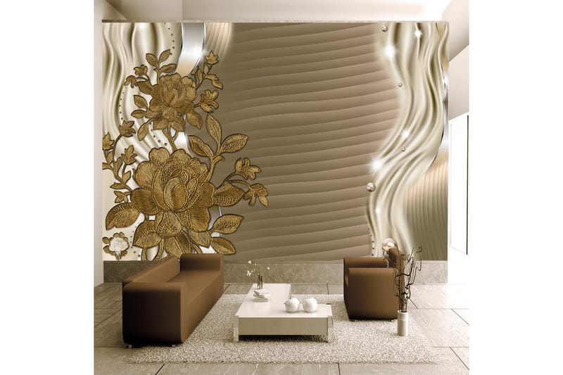 Fototapet Golden Buds 150x105, Artgeist sp. z o. o.