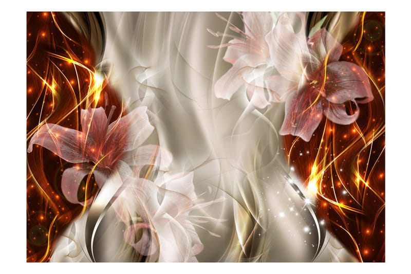 Fototapet Golden Comet 350x245 - Artgeist sp. z o. o. - Inredning - Väggdekor - Tapet & tapettillbehör - Fototapet