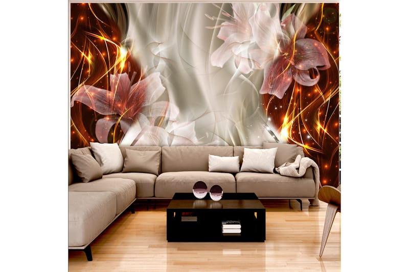 Fototapet Golden Comet 350x245 - Artgeist sp. z o. o. - Inredning - Väggdekor - Tapet & tapettillbehör - Fototapet