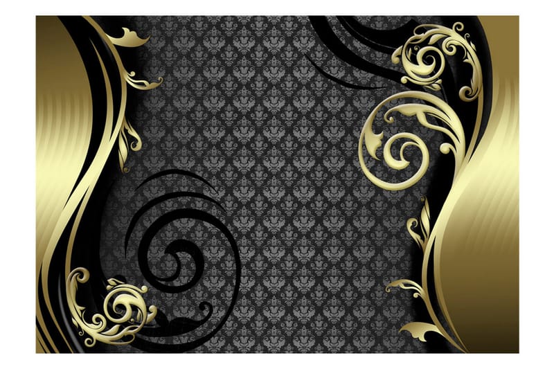 Fototapet Golden Curtain 350x245 - Artgeist sp. z o. o. - Inredning - Väggdekor - Tapet & tapettillbehör - Fototapet