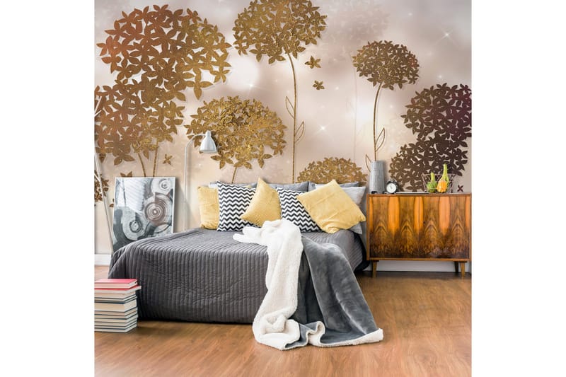 Fototapet Golden Garden 100x70, Artgeist sp. z o. o.