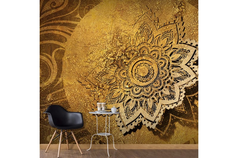 Fototapet Golden Illumination 250x175 - Artgeist sp. z o. o. - Inredning - Väggdekor - Tapet & tapettillbehör - Fototapet