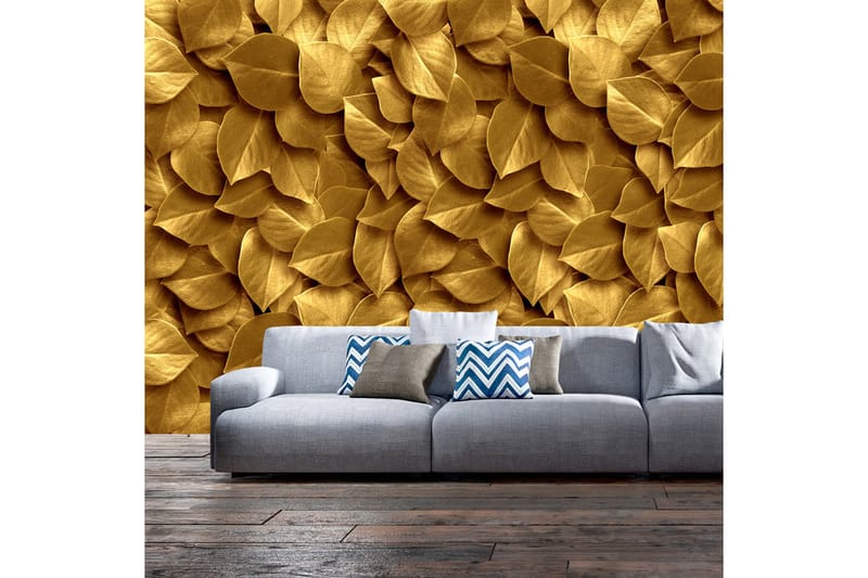 Fototapet Golden Leaves 400x280, Artgeist sp. z o. o.
