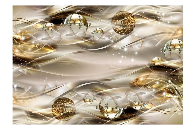 Fototapet Golden Nebula 400x280 - Artgeist sp. z o. o. - Inredning - Väggdekor - Tapet & tapettillbehör - Fototapet