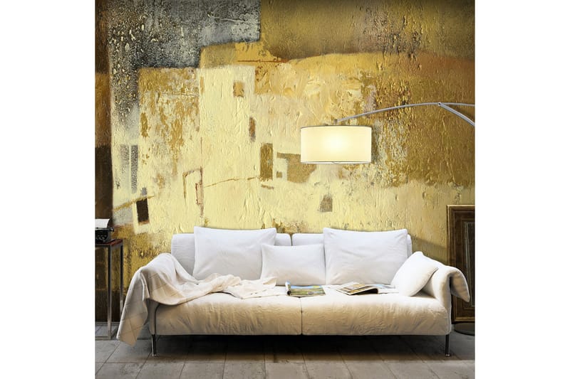 Fototapet Golden Oddity 350x245 - Artgeist sp. z o. o. - Inredning - Väggdekor - Tapet & tapettillbehör - Fototapet