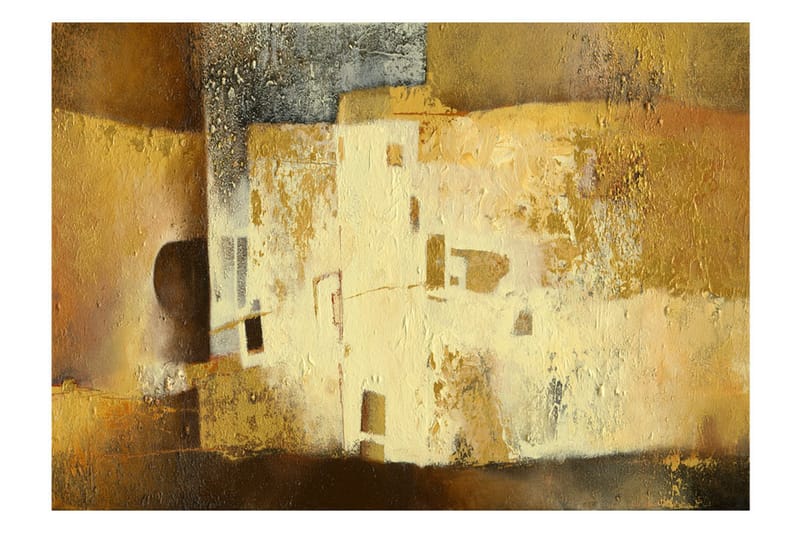 Fototapet Golden Oddity 350x245 - Artgeist sp. z o. o. - Inredning - Väggdekor - Tapet & tapettillbehör - Fototapet