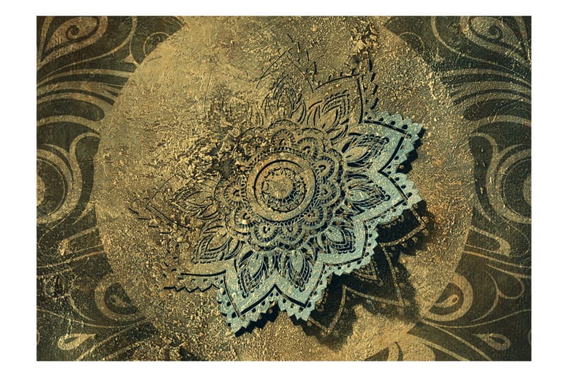 Fototapet Golden Treasure 150x105 - Artgeist sp. z o. o. - Inredning - Väggdekor - Tapet & tapettillbehör - Fototapet