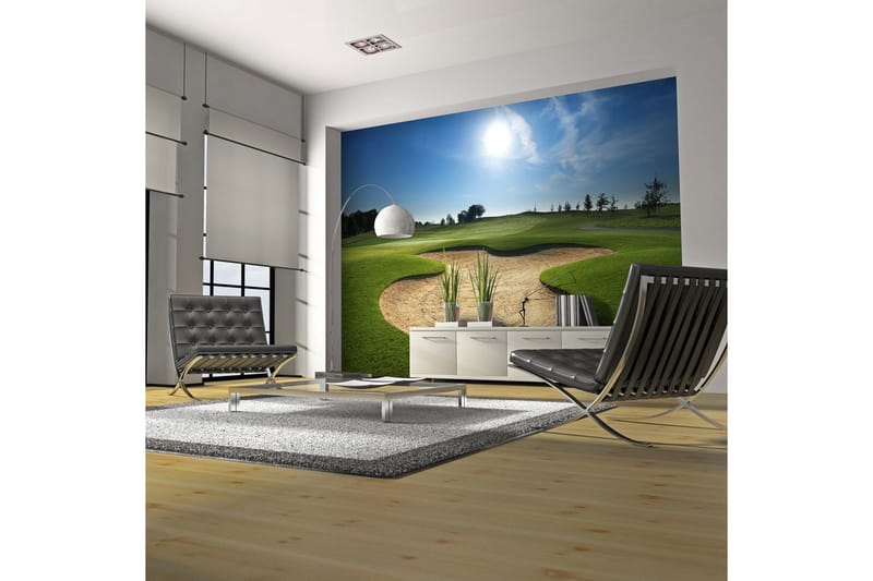 Fototapet Golf Tonhöjd 400x309 - Artgeist sp. z o. o. - Inredning - Väggdekor - Tapet & tapettillbehör - Fototapet