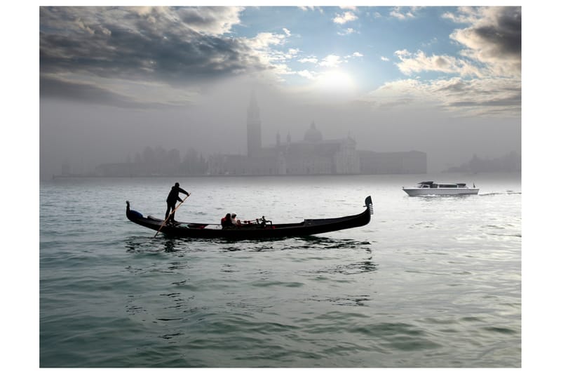 Fototapet Gondol Rida Venedig 200x154 - Artgeist sp. z o. o. - Fototapet