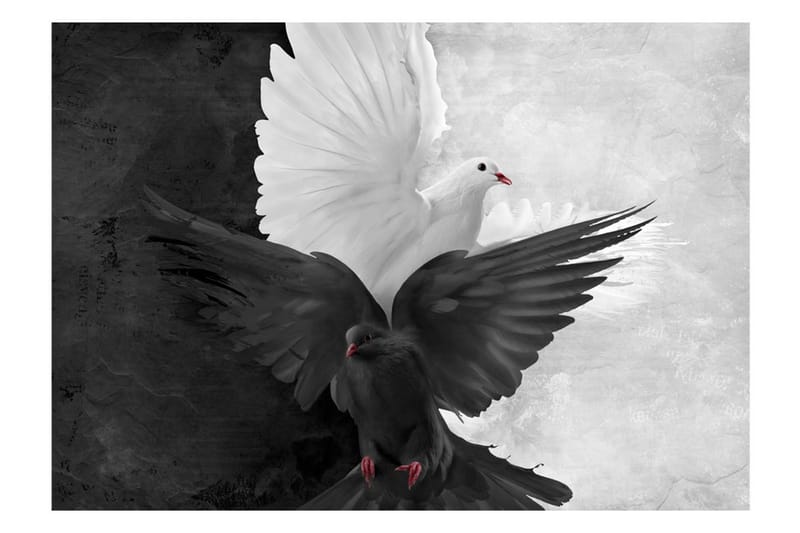 Fototapet Good Vs Evil 300x231 - Artgeist sp. z o. o. - Inredning - Väggdekor - Tapet & tapettillbehör - Fototapet