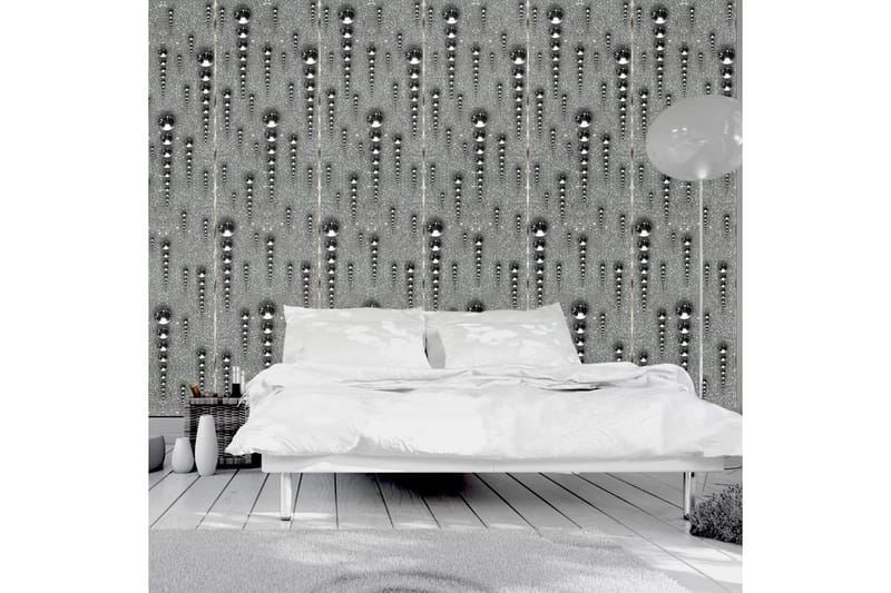 Fototapet Graphite Icicles 50x1000 - Artgeist sp. z o. o. - Inredning - Väggdekor - Tapet & tapettillbehör - Fototapet