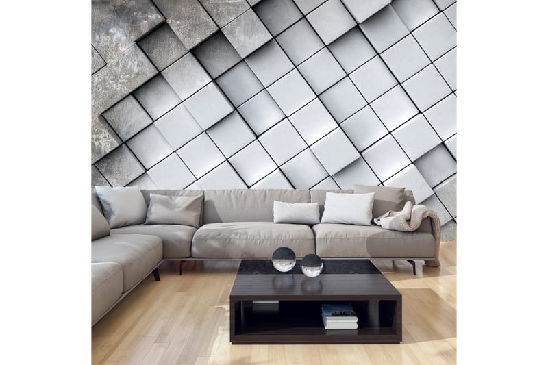 Fototapet Gray Background 3D 400x280, Artgeist sp. z o. o.