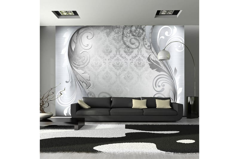 Fototapet Gray Ornament 150x105, Artgeist sp. z o. o.