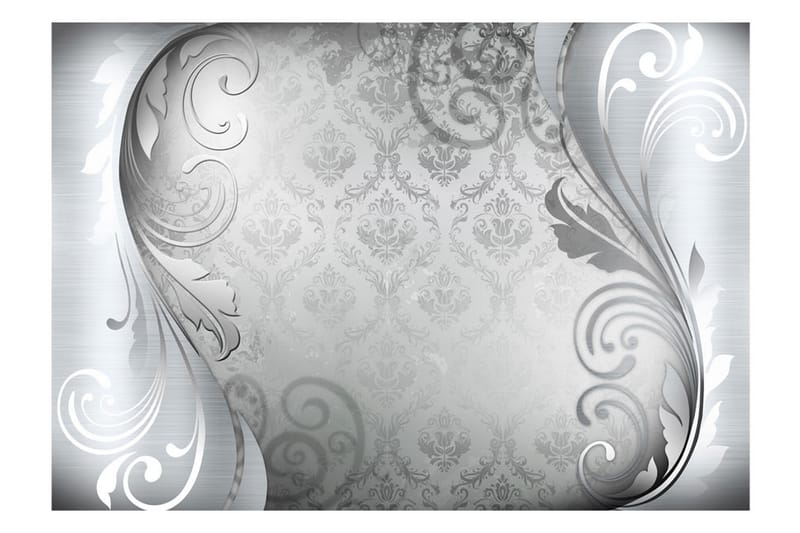 Fototapet Gray Ornament 150x105 - Artgeist sp. z o. o. - Inredning - Väggdekor - Tapet & tapettillbehör - Fototapet