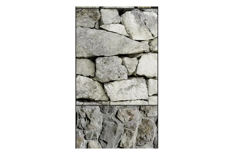 Fototapet Gray Stones 50x1000 - Artgeist sp. z o. o. - Inredning - Väggdekor - Tapet & tapettillbehör - Fototapet