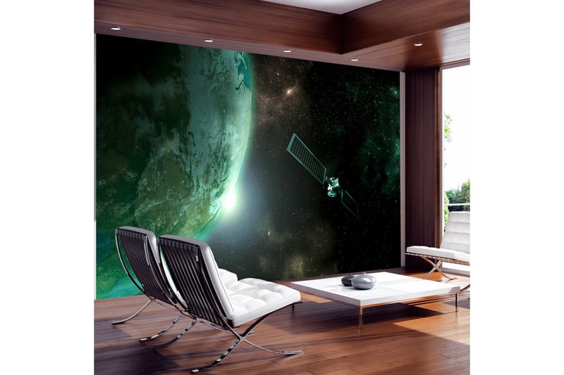 Fototapet Green Planet 300x210 - Artgeist sp. z o. o. - Inredning - Väggdekor - Tapet & tapettillbehör - Fototapet