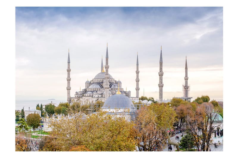 Fototapet Hagia Sophia Istanbul 100x70 - Artgeist sp. z o. o. - Inredning - Väggdekor - Tapet & tapettillbehör - Fototapet