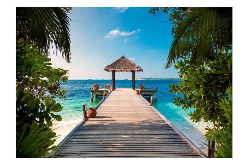 Fototapet Hawaiian Dream 100x70 - Artgeist sp. z o. o. - Inredning - Väggdekor - Tapet & tapettillbehör - Fototapet