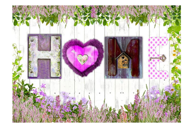 Fototapet Heather Seclusion 200x140 - Artgeist sp. z o. o. - Inredning - Väggdekor - Tapet & tapettillbehör - Fototapet